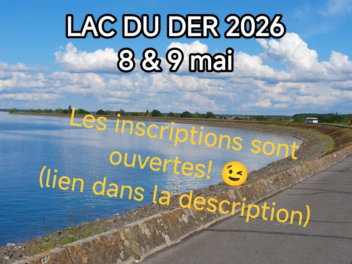 Week-end au Lac du Der, 8 & 9 Mai 2026