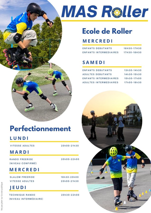 Nouveaux horaires de cours saison 2026-2027